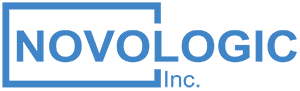 Novologic Logo in Blue Text